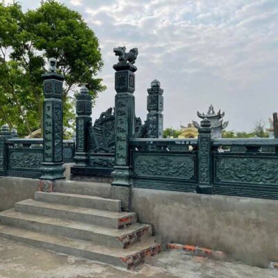 Lan can đá tự nhiên