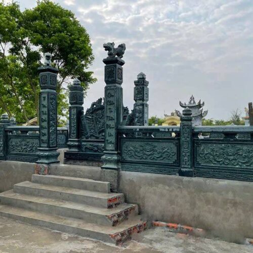 Lan can đá tự nhiên